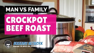 Crockpot Beef Roast  Programmable Slow Cooker [upl. by Idnahk444]