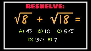 SUMA de Raíces Cuadradas aprender matemática [upl. by Corney]