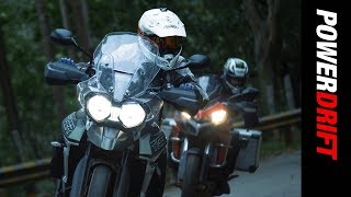 Adventure of a lifetime  Triumph Tiger 800 amp Ducati Multistrada 950  PowerDrift [upl. by Leasa]