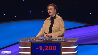 Matteas Comeback  Jeopardy Masters  JEOPARDY [upl. by Ecienaj]