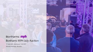 Bonhams MPH July Auction  Live Stream [upl. by Grannias326]