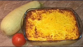 Запеканка из кабачков с сыром и яйцом Кабачковая запеканка Пирог из кабачков [upl. by Greenman811]