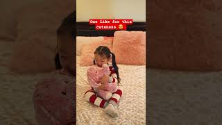 My pretty girl 🤩 music cute viraltiktok nurseryhymes viralvideo childrenssongs [upl. by Orr955]