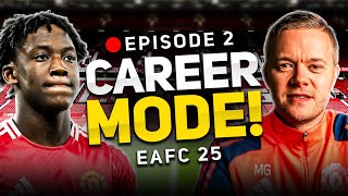 MAN UTD FC 25 CAREER MODE EPISODE 2 [upl. by Brant]