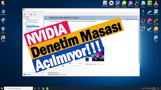 NVIDIA Denetim Masası Açılmıyor Sorunu ve Çözümü [upl. by Kleinstein]