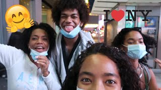 Trip to New York Pt 1 Durans Moving Back  TSANG QUARANTINE VLOGS [upl. by Hcelemile207]