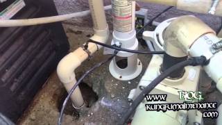 Going Deep Chlorine Feeder Not Feeding Pool Or Spa Cloudy Water Clear Clean Repair Video [upl. by Oile]