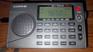 C Crane Skywave SSB2 Shortwave100324 Voice of Korea in Japanese from Kujang North Korea [upl. by Nazar]