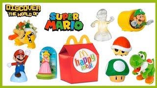 USA Super Mario Happy Meal 2017 Cajita Feliz McDonalds commercial [upl. by Eendys]