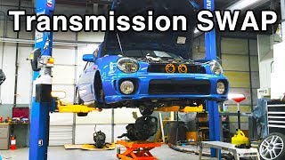 Subaru WRX Transmission Swap Current Mods amp First Drive [upl. by True]