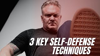 3 Key SelfDefense Techniques  SelfProtection Expert Tim Larkin [upl. by Onaivlis44]