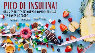 Picos de insulina Quais os efeitos no corpo e como minimizar seus danos ao corpo [upl. by Gnilhsa]