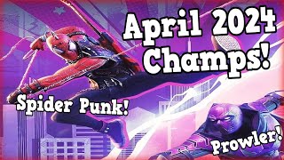 April 2024 Champions Revealed Spider Punk amp Prowler  Marvel Contest of Champions [upl. by Einaeg]