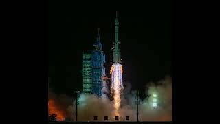 Chinas Shenzhou19 manned spaceship launched docking with space station combination [upl. by Ailati]