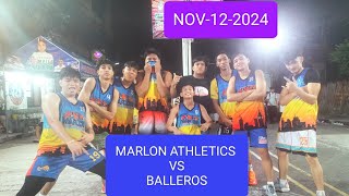 CARMEL L FERENAL MARLON ATHLETIC VS BALLEROS LIVE BASKETBALL BRGY 329 LOPE DE VEGA [upl. by Arica669]