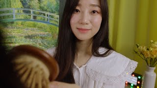 Soothing Hair Brushing amp Scalp Massage💛 ASMR [upl. by Gairc198]