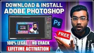 How to Download amp Install Adobe Photoshop in PC amp Laptop 2024 No Crack  100 Legal [upl. by Stahl]