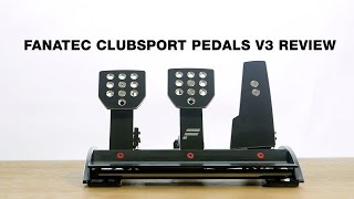 Fanatec ClubSport Pedals V3 Review [upl. by Burn]