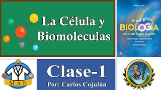 La Célula y Biomoléculas Clase 1 Biología Celular y molecular [upl. by Heise]