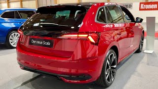 New SKODA SCALA 2024 FACELIFT  FULL REVIEW exterior interior MONTE CARLO [upl. by Abdella]