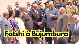 Comment Tshisekedi a été reçu au sommet du Burundi Kagame absent alliances en mutation [upl. by Esikram91]