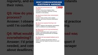 Job Interview Questions and Answers interview jobs [upl. by Aipotu909]