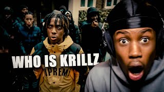 WHO IS KRILLZ  KRILLZ quotNOT IN THE MOODquot REACTION [upl. by Nojid]