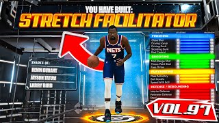 BEST STRETCH FACILITATOR BUILD ON NBA 2K22 RARE BUILD SERIES VOL 97 [upl. by Attenyw647]