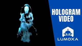 GHOST  3D Animation for hologram  hélice holographique [upl. by Nylteak]