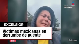 Confirman muerte de un mexicano en colapso de puente de Baltimore [upl. by Hardman]