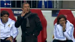 Mourinhos tactic to inform Alonso and Ramos to get another yellow card [upl. by Nomae]