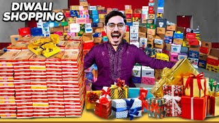 Diwali Shopping Worth ₹100000🔥  इतनी चीज़ें ख़रीद ली की सबको मजा आ गया  Crazy XYZ [upl. by Anirdna664]