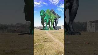 Real Jurassic world TRex vs TriceratopsPart 1113 shorts dinosaur trexdinosour jurassicworld [upl. by Endo501]