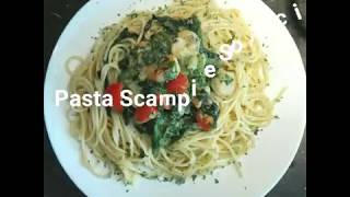 Pasta Scampi e Spinaci Rezept in der Beschreibung [upl. by Crissy730]