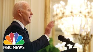 Chuck Todd Breaks Down Bidens First News Conference  NBC News [upl. by Sixela]