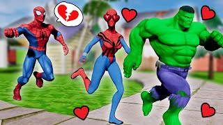 Hulk x Spider Man Run Away Granny House  Funny Horror Animation [upl. by Lorrie]