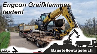 Greifklammer getestet amp Tiltrotator beschädigt  XXL Baustellentagebuch 29 [upl. by Hama]