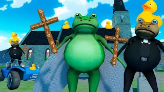 LA RANA Y EL MISTERIO DE LA IGLESIA MALDITA  AMAZING FROG [upl. by Jehovah]