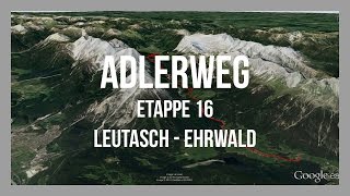 Adlerweg Etappe 16  Leutasch – Ehrwald  Wandern Tirol  GPSTrack  Tourenvorschlag [upl. by Neeliak751]