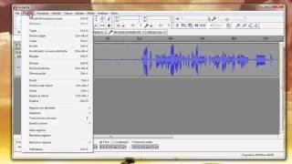 Migliorare laudio con Audacity  YouTube Tutorial [upl. by Bhatt]