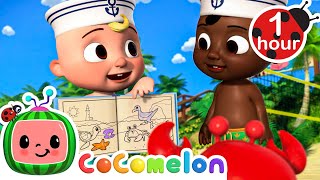 Sailor Song Singalong Come Join In  Cocomelon  Melody Time Moonbug Kids Songs [upl. by Eltsyrhc997]