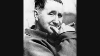 Bertolt Brecht  Das Lied von der Unzulänglichkeit des menschlichen Strebens [upl. by Eiramnna]