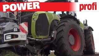 Claas Xerion 5000 mit SGTAuflieger [upl. by Remle824]