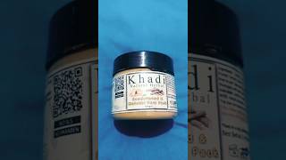 Khadi natural sandalwood mulethi face pack skincareproduct sorts ytshorts [upl. by Adrien]