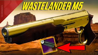 The Wastelander M5 Shotgun  First EVER Legendary Tex Mechanica Weapon  Destiny 2 30th Anniversary [upl. by Silliw709]