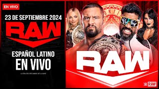 WWE RAW 23 de Septiembre 2024 EN VIVO  Español Latino  WWE RAW 23092024 Cobertura y Resultados [upl. by Akilaz]