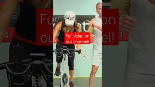 The difference between riding on a Spin bike vs an outdoor bike spinning spinbike spinclass [upl. by Lancey510]