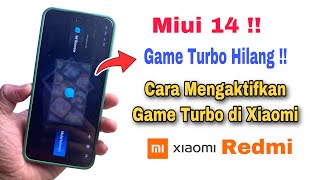 Cara Mengaktifkan Game Turbo Xiaomi Miui 14 [upl. by Jacobah262]