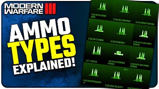 The BEST Ammo Type in Modern Warfare III  All Ammunition Explained [upl. by Otecina]