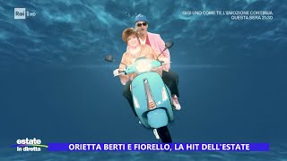 Orietta Berti canta quotUna vespa in duequot e risponde alle domande di Marzullo [upl. by Colp]